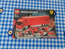 Lego Bauanleitung 8654 Racers Scuderia Ferrari Truck  comprar usado  Enviando para Brazil