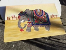Elefantenbild motiv nordafrika gebraucht kaufen  Teltow