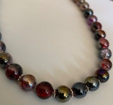 Multicolor glass beaded for sale  Dublin