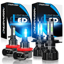 Kit de lâmpadas azuis 8000K para Honda Fit 2008 - 2018 - 4 peças farol de LED + luzes de neblina comprar usado  Enviando para Brazil
