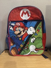 Mochila Super Mario Brothers Mario Yoshi 16 x 12 x 4 polegadas, usado comprar usado  Enviando para Brazil