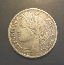 Piece francs argent d'occasion  Velleron