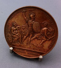 Luis XVIII Medalla de Bronce De 1823 - ESPAÑA Liberado comprar usado  Enviando para Brazil