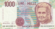 Italien 1990 1000 gebraucht kaufen  Borken