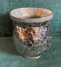 Silver crackle mosaic for sale  ASHFORD