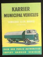 Karrier municipal vehicles for sale  UK