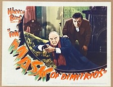 A MÁSCARA DE DIMITRIOS 44 SYDNEY GREENSTREET SEGURA ARMA COM PETER LORRE LC, usado comprar usado  Enviando para Brazil