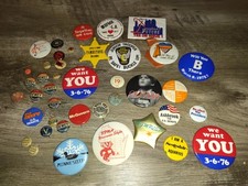 Vintage presidential buttons for sale  Wellston