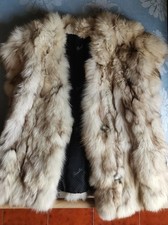Pelliccia gilet volpe usato  Salerno