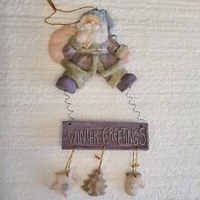 Pastel santa hanging for sale  Berry Creek