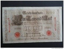Billet 1000 mark d'occasion  Antony