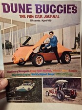 Vintage DUNE BUGGIES THE FUN CAR JOURNAL Revista APR. 1969 VW BUGGY EMPI IMP comprar usado  Enviando para Brazil