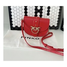 Pinko red leather for sale  ROCHDALE