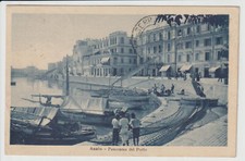 1927 antica cartolina usato  Foligno