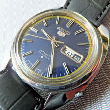 Usado, 1974 Seiko 6119-8470 relógio automático mostrador azul comprar usado  Enviando para Brazil