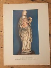 Gravure vierge enfant d'occasion  Rouen-