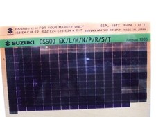Genuine suzuki gs500 for sale  ROMFORD