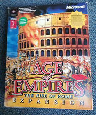 Age of Empires The Rise of Rome - Expansão, Jogo Vintage, CD, Caixa Grande, usado comprar usado  Enviando para Brazil