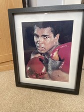 Muhammad ali autographed for sale  SHEERNESS