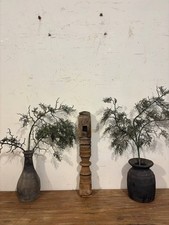 Perna de pilar de madeira esculpida à mão – Salvamento arquitetônico rústico, base de mesa vintage, usado comprar usado  Enviando para Brazil