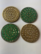 Geometric mirrored coasters for sale  Clayton