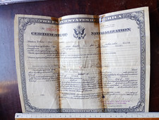 U.s.a. 1926 certificato usato  Forano