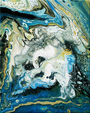 Acryl bild riginal gebraucht kaufen  Berlin