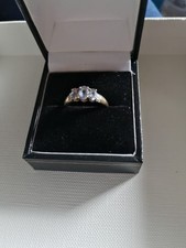 9ct gold tanzanite for sale  BEAWORTHY