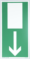 Fluchtweg schild 15x30cm gebraucht kaufen  Erkelenz