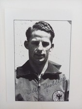 Willi Gerdau - ausgedrucktes Bild aber original signiert - original Autogramm - , usado comprar usado  Enviando para Brazil