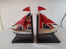 Boat bookends nautical for sale  BRIDGEND
