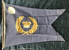 Usado, Bandeira Royal Corinthian Yacht Club Swallowtail Burgee 4 pés x 3 pés aplicada em linho comprar usado  Enviando para Brazil