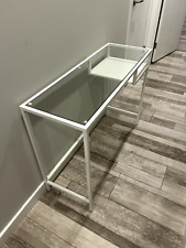 White desk glass for sale  Philadelphia