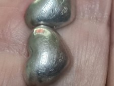 ring heart earrings for sale  BIRMINGHAM