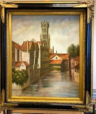 ölgemälde kanal zum gebraucht kaufen  Hanstedt