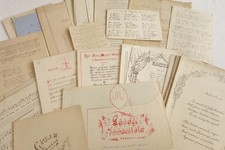 Lot documents manuscrits d'occasion Lot documents manuscrits d'occasion  Paray-le-Monial