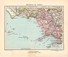 Provincia napoli carta usato  Lecco