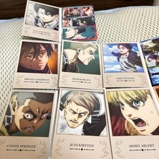 Conjunto de 14 cartões comemorativos Ichiban Kuji Attack on Titan: The Rumbling, usado comprar usado Conjunto de 14 cartões comemorativos Ichiban Kuji Attack on Titan: The Rumbling, usado comprar usado  Enviando para Brazil