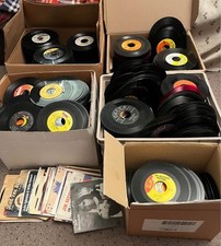 INSTANT VINYL COLLECTION LOTS OF 200+ 7" 45 RPM RECORDS 1950s-80s POP ROCK comprar usado  Enviando para Brazil