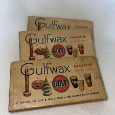 Gulfwax paraffin vintage for sale  Fort Branch