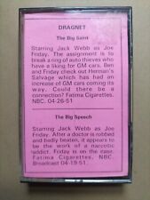 Dragnet original 1951 Radio Show Audio Cassette Tape comprar usado  Enviando para Brazil