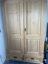 Kleiderschrank massivholz anti gebraucht kaufen  Seesen