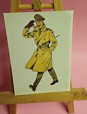 Blake mortimer postcard d'occasion  Expédié en Belgium