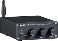 Amplificador estéreo Bluetooth Fosi Audio BT20A mini receptor amplificador classe D TPA3116, usado comprar usado  Enviando para Brazil