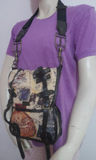 Bolsa tiracolo de couro vegano com estampa gráfica de arte DESIGUAL vintage comprar usado  Enviando para Brazil