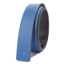 Cinto de couro genuíno masculino sem fivela comprar usado  Enviando para Brazil