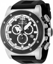 Invicta Sea Hunter cronógrafo GMT quartzo mostrador preto relógio masculino 48979 comprar usado  Enviando para Brazil