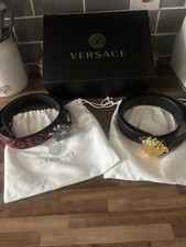 Genuine versace leather for sale  STONE