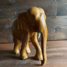 Elephant hand carved for sale  Portland