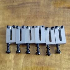 Selins de ponte de guitarra Fender Amercian Series, conjunto de 6 selins, cetim cromado, usado comprar usado  Enviando para Brazil